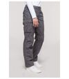 Pantalon léger multipoches pour femme - K746 - gris