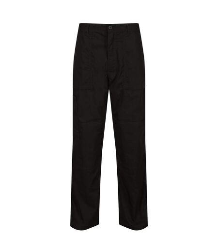 Pantalon De Travail, Coupe Régulière Homme Noir Regatta