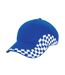 Casquette De Baseball Grand Prix Bleu Roi Vif Beechfield-1