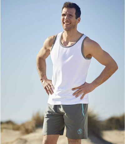 2er-Pack Shorts aus Microfaser Sporting