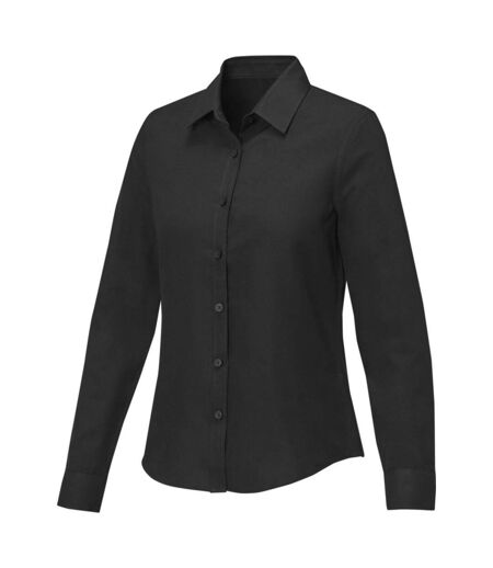 Elevate Womens/Ladies Pollux Shirt (Solid Black)