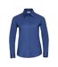 Chemisier Classic Femme Bleu Roi Vif Russell Collection-1