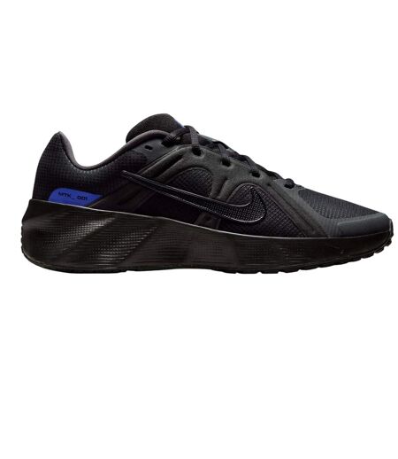 Mens Metro Tek Shoes Black Blue Nike