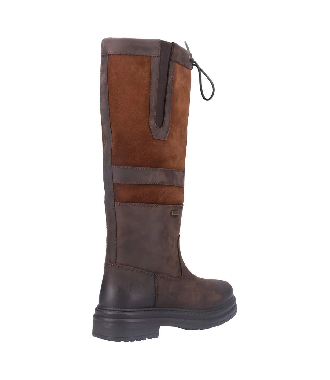 Bottes mi-mollet broadway femme marron Cotswold-2