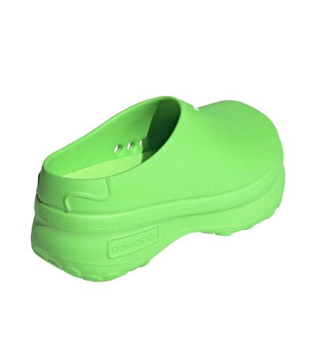 Womens/ladies Stan Smith Clogs Green Adidas