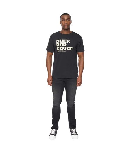 Mens Bloxx T-shirt Black Duck And Cover