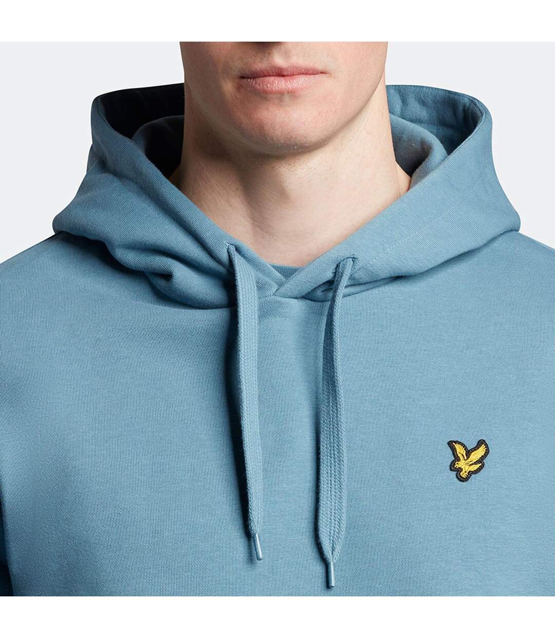 Sweat À Capuche Homme Bleu Clair Lyle & Scott-4