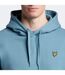 Sweat À Capuche Homme Bleu Clair Lyle & Scott-4