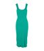 Robe Femme Vert Sombre Urban Classics-1