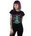 Disney T-shirt en coton Frozen Trolls Rock On pour femmes/femmes (Noir) - UTBI21975-2