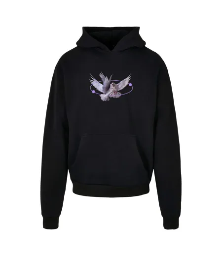 Sweat À Capuche Upscale Vive La Liberte Homme Noir Mister Tee