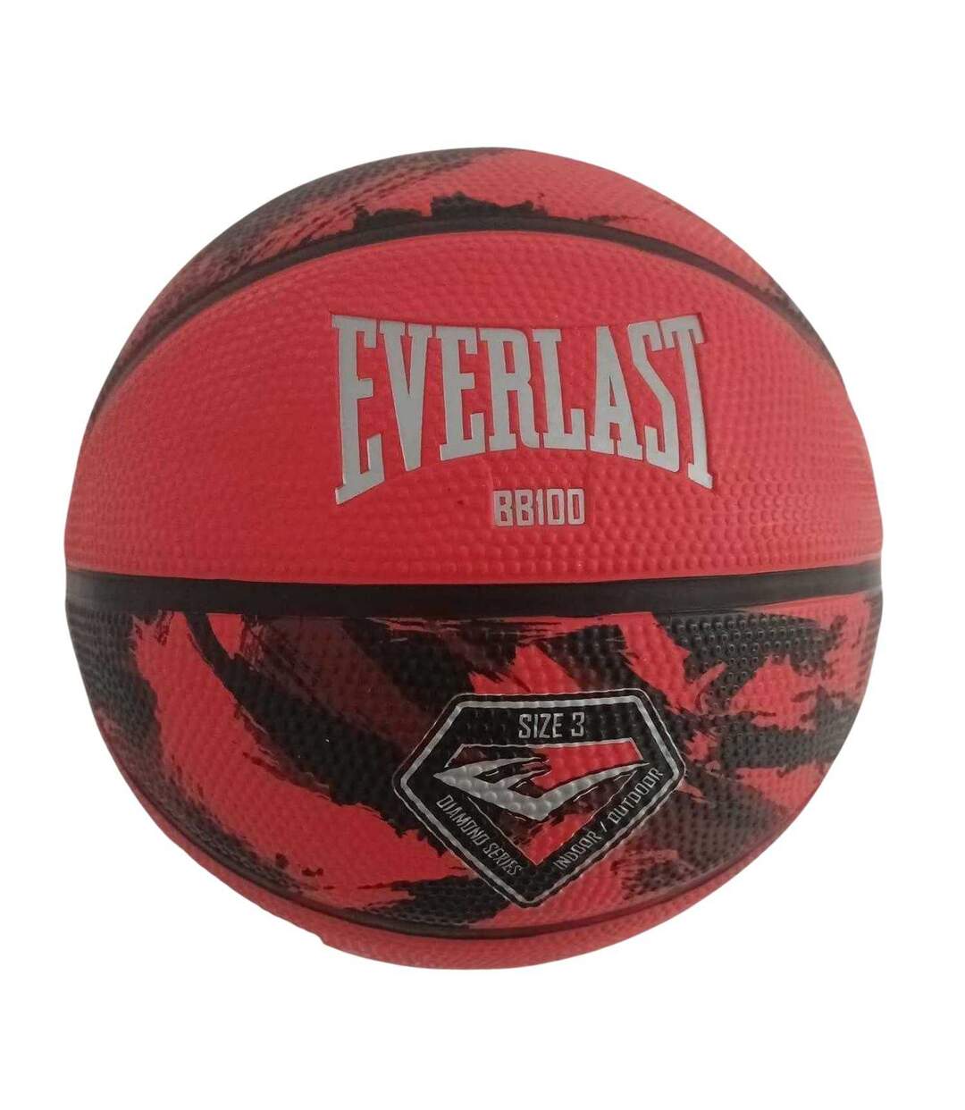 Ballon De Basket Bb100 Taille 3 Rouge Everlast-1