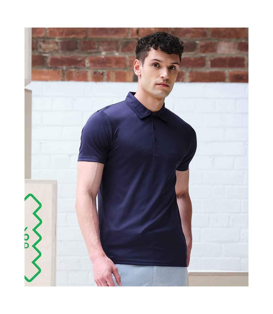 Regatta Mens Honestly Made Recycled Polo Shirt (Navy)