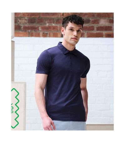 Mens Honestly Made Recycled Polo Shirt Navy Regatta