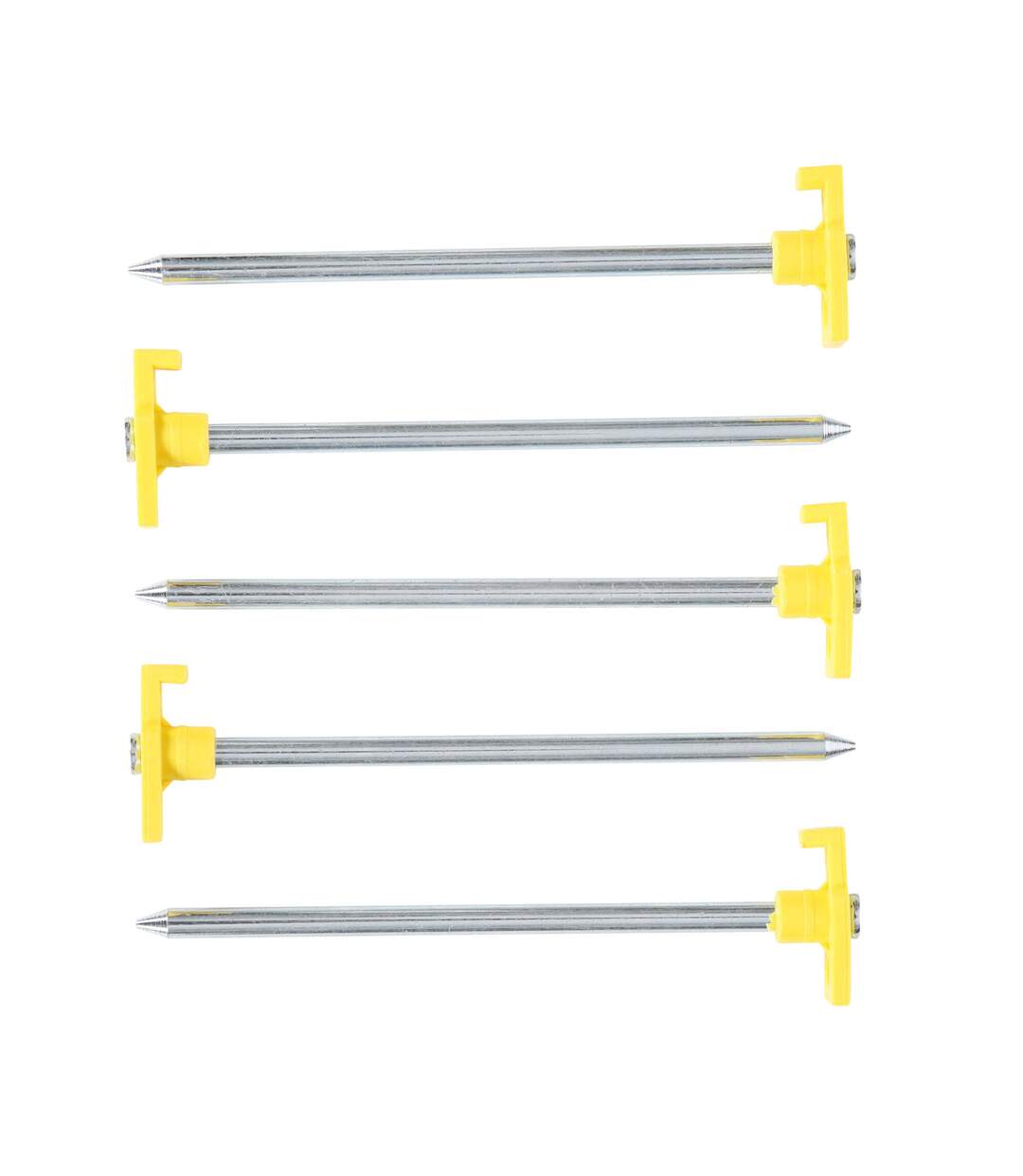 Trespass Rockie Rock Pegs (5 In Pack) (Silver) (One Size) - UTTP573-2