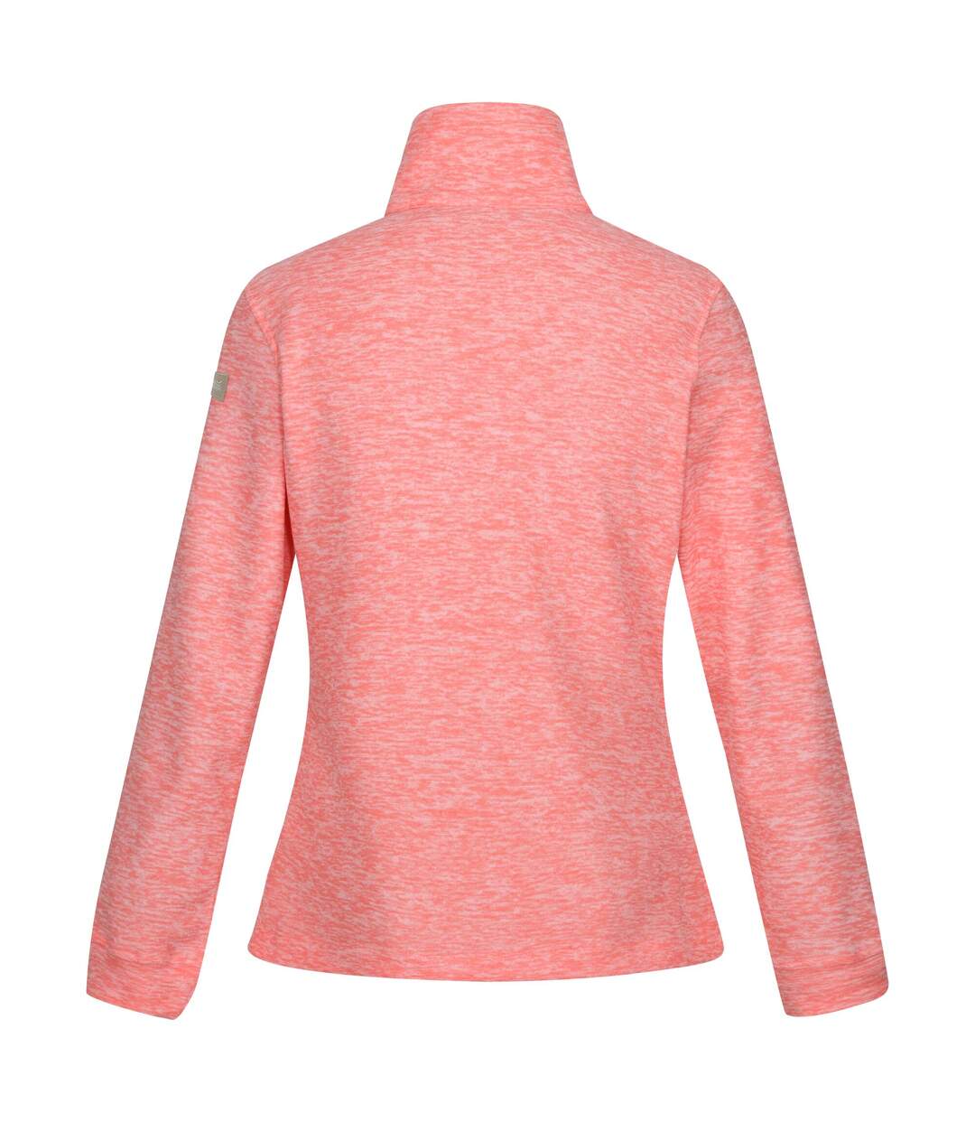 Womens/ladies azaelia marl full zip fleece jacket shell pink Regatta-2