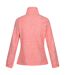 Womens/ladies azaelia marl full zip fleece jacket shell pink Regatta