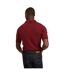 Polo Manches Courtes Motif/style Chevron Homme Bordeaux Foncé Ted Baker-3