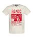 T-shirt highway to hell adulte blanc / rouge Amplified