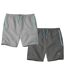 2er-Pack Shorts aus Microfaser Sporting-2