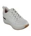 Womens/ladies billion 2 fine shine trainers off white Skechers