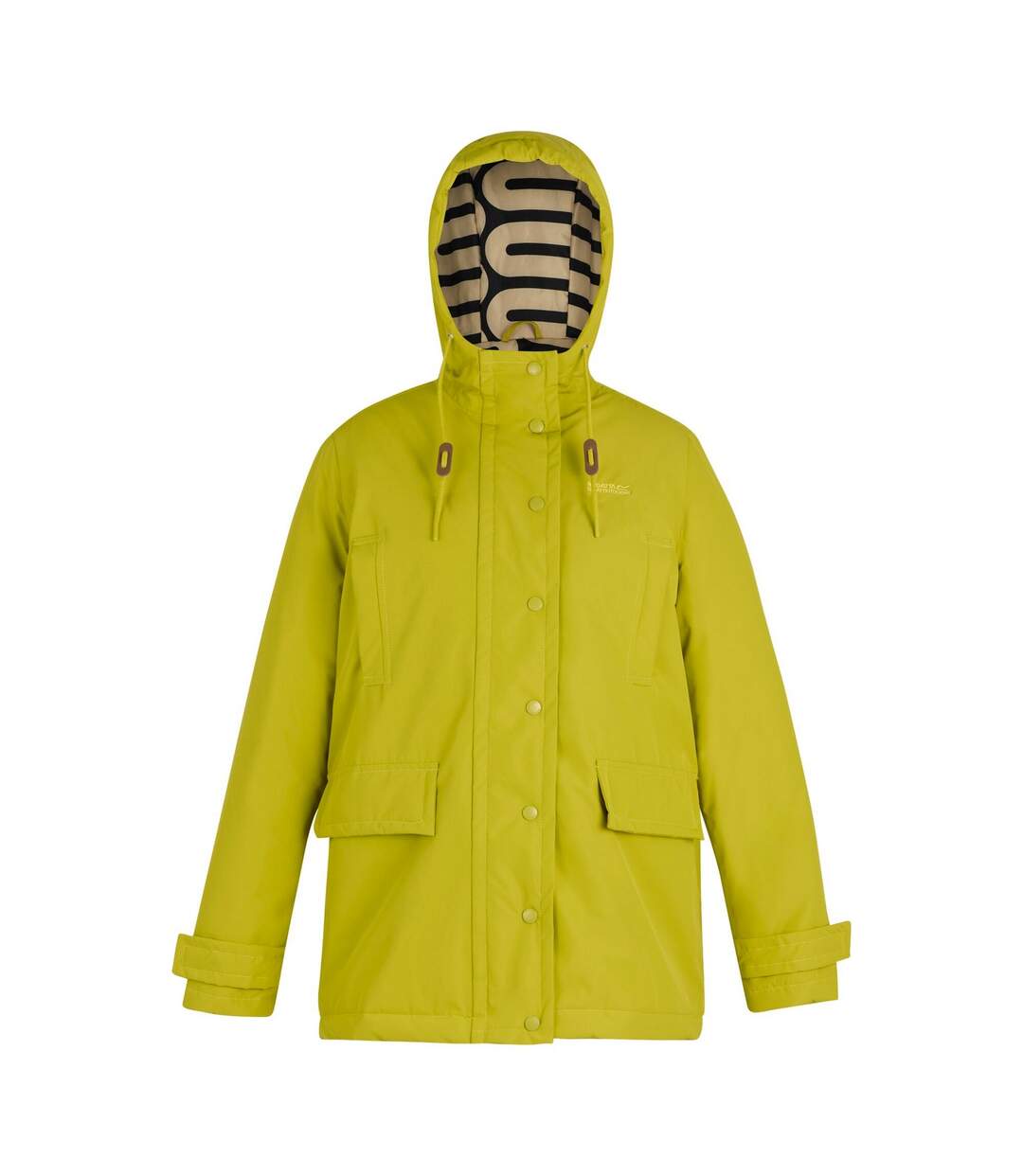 Veste Imperméable Motif/style Uni Orla Kiely Femme Kaki Chiné Regatta-2