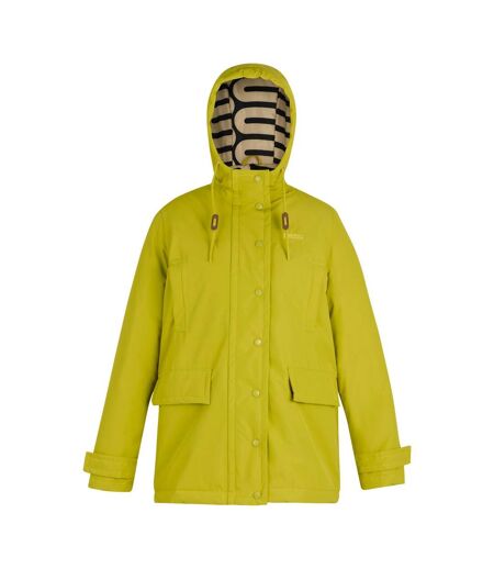Veste Imperméable Motif/style Uni Orla Kiely Femme Kaki Chiné Regatta