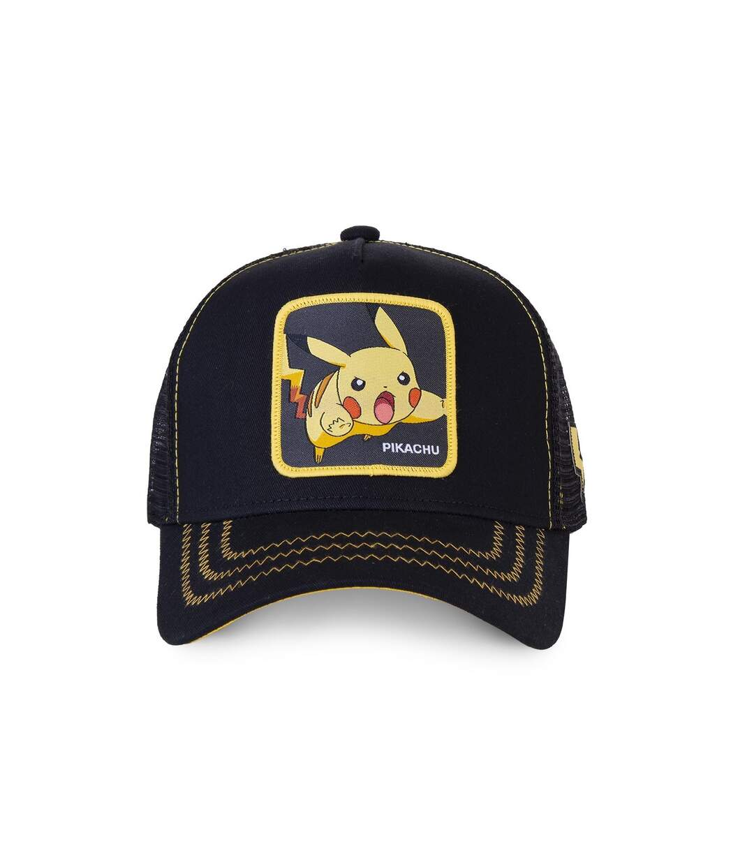 Casquette Capslab trucker Pokemon Pikachu Noir Capslab-2