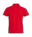Polo Basic Homme Rouge Clique-2