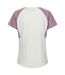 T-shirt emera femme blanc / lavande Regatta-2