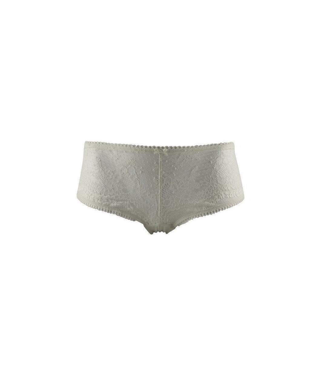 LOU PARIS Boxer Femme Dentelle FEE DES REVES Ivoire-1