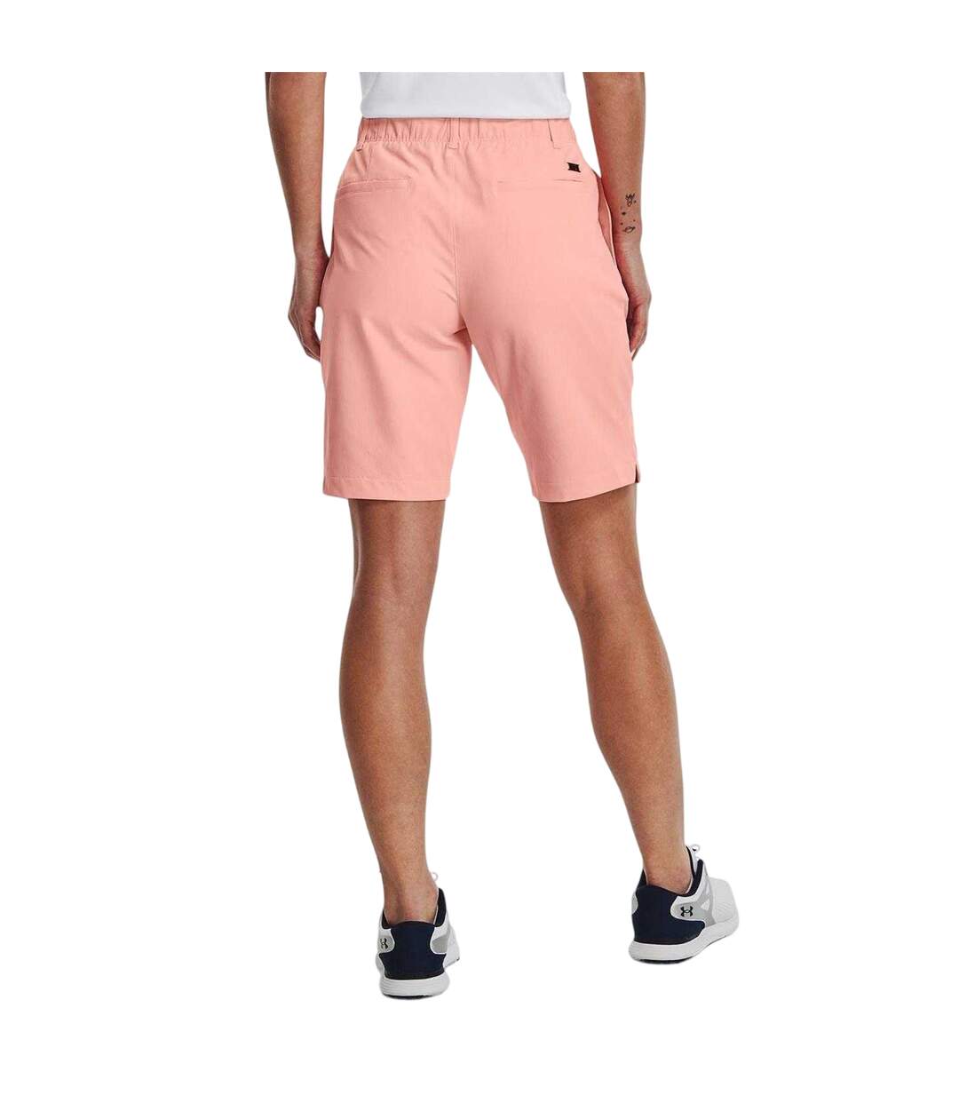 Short De Golf Link Femme Rose Argenté Under Armour-2