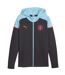 Mens Casuals Manchester City Fc Relaxed Fit Hoodie Dark Navy Puma-2