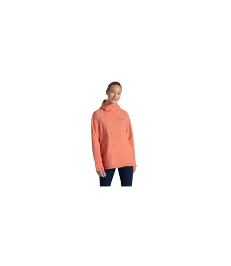 Womens/ladies National Trust Cinquefoil Waterproof Jacket Spiced Apricot Craghoppers