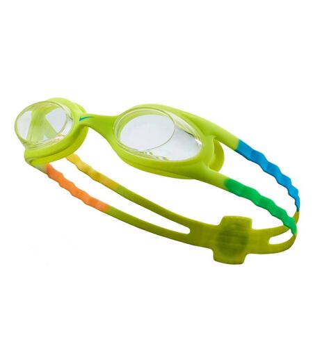Childrens/kids Easy Fit Swimming Goggles Green Nike