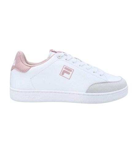 Baskets Courtbay Femme Blanc Rose Fila