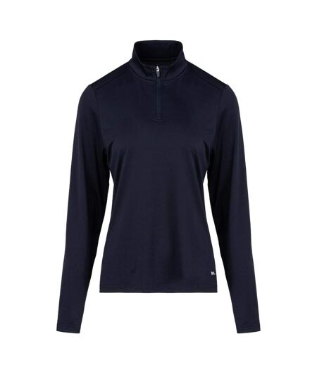 Haut Motif/style Logo Femme Bleu Marine Slazenger