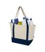Sam Recycled Cotton 15l Tote Bag One Size Navy Natural Generic-2