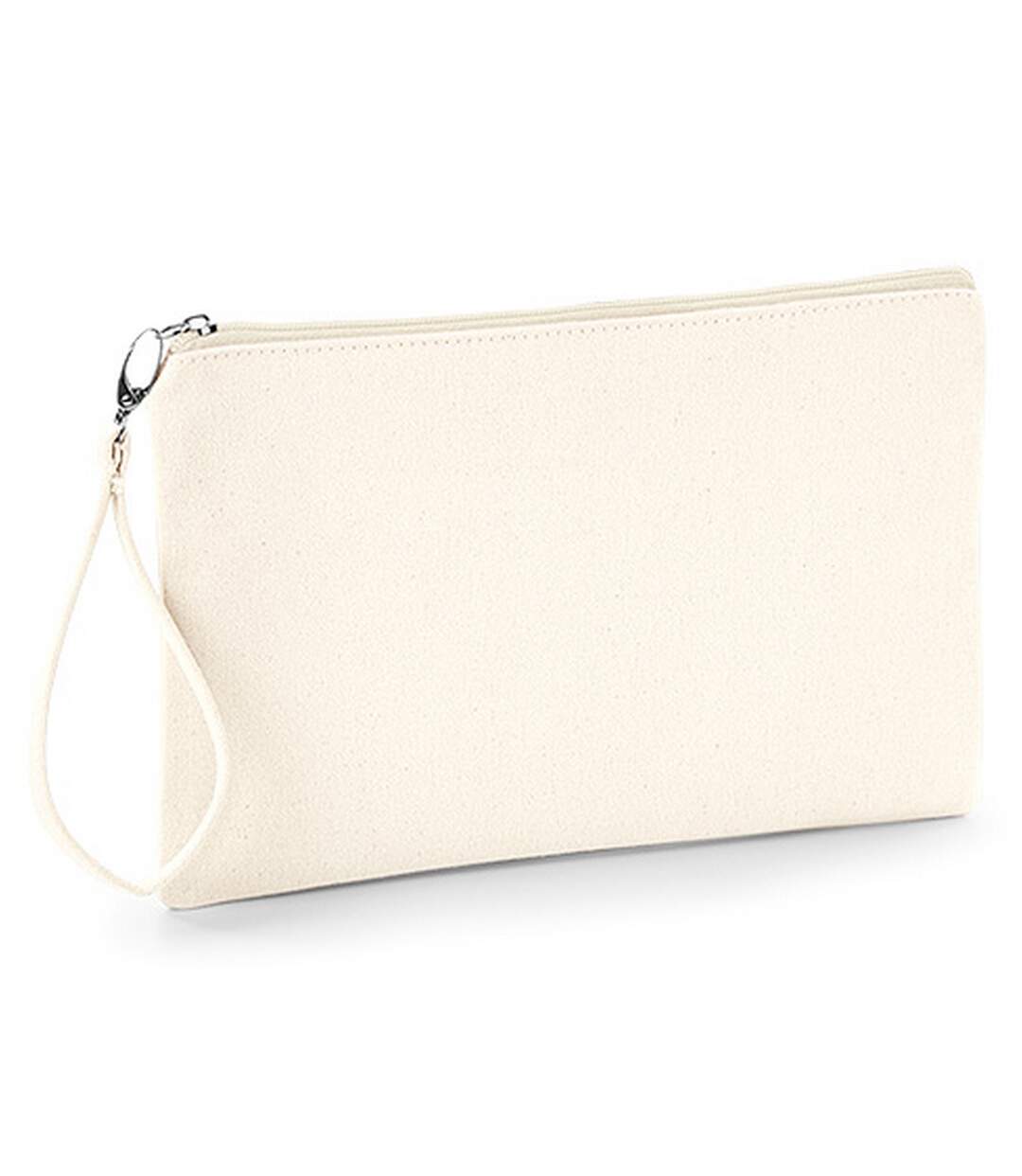 Westford Mill Pochette de poignet en toile (Naturel/Naturel) (10.2 x 6.7in) - UTPC3551