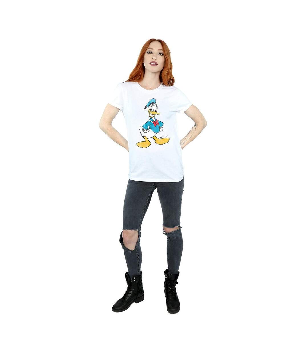 Disney - T-shirt CLASSIC - Femme (Blanc) - UTBI1362-3