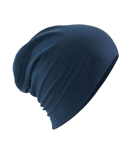 Mens hemsedal slouch beanie french navy Beechfield