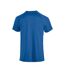 Mens Premium Active T-shirt Royal Blue Clique-2