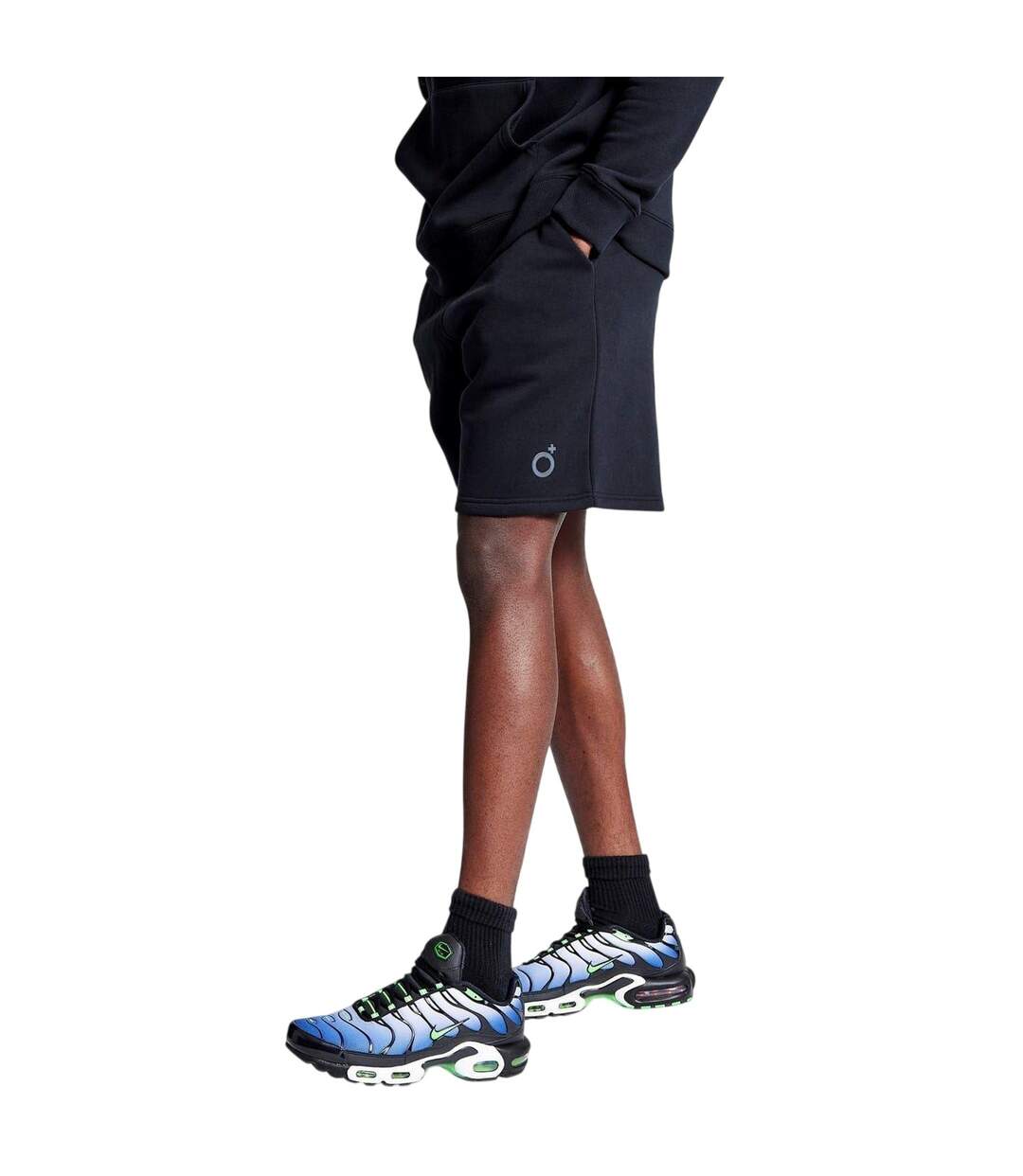 Unisex Adult Logo Athletic Shorts Black Blood Brother-1