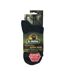 2 Pack Mens Cotton Hiking Boot Socks with Silver Technology-2