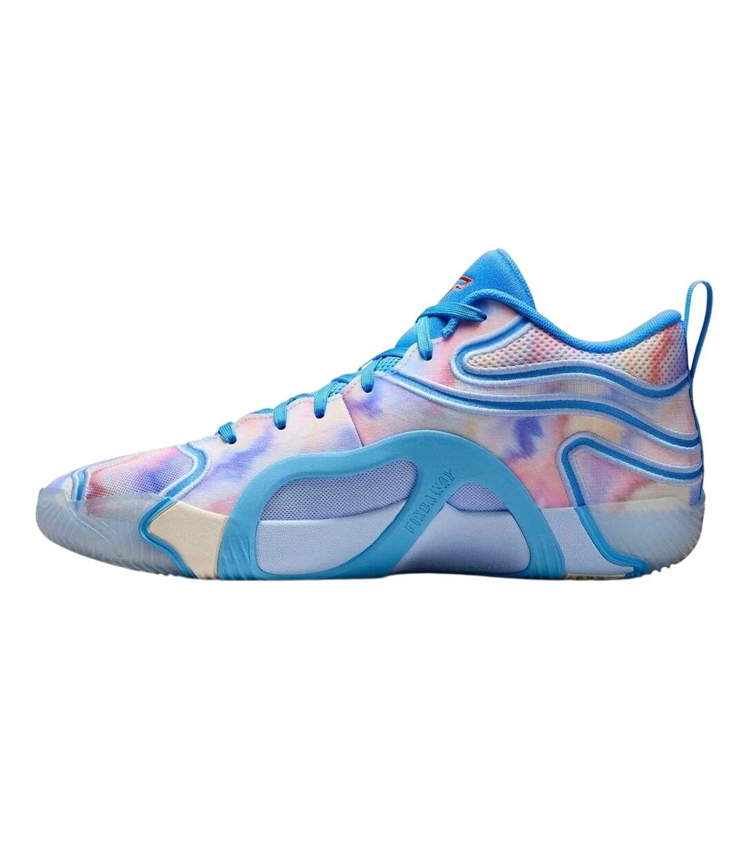 Chaussures De Basket Motif/style Tie-dye Homme Bleu Blanc Cassé Tie-dye Air-3