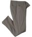 Men's Grey Stretchy Twill Pants-2