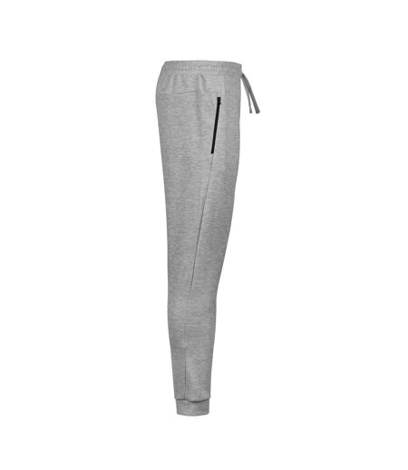 Pantalon De Jogging Sport Motif/style Uni Homme Gris Chiné Tee Jays