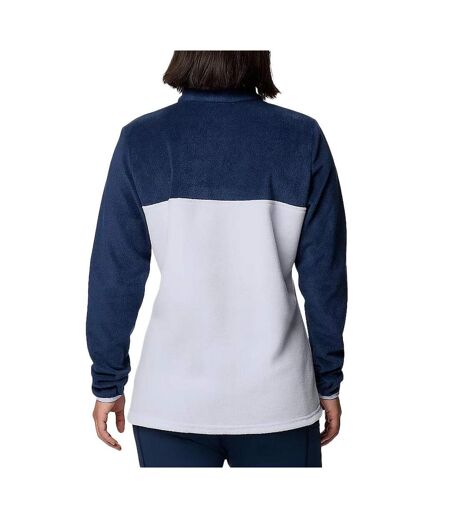 Polaire demi-zip marine/bleu femme columbia benton springs - l