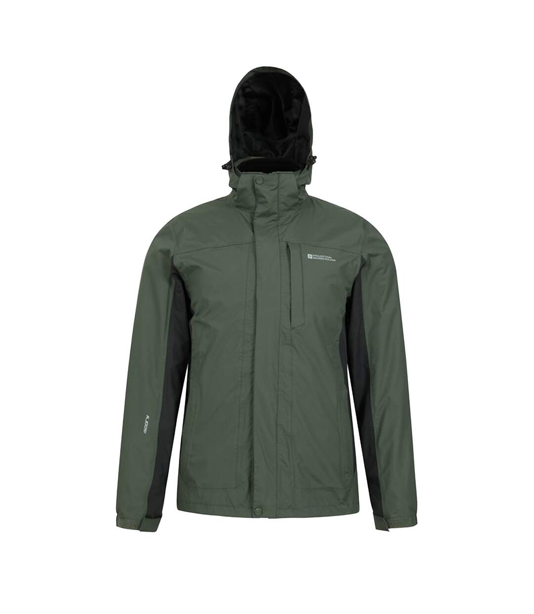 Mens Thunderstorm 3 In 1 Waterproof Jacket Khaki Mountain Warehouse-1