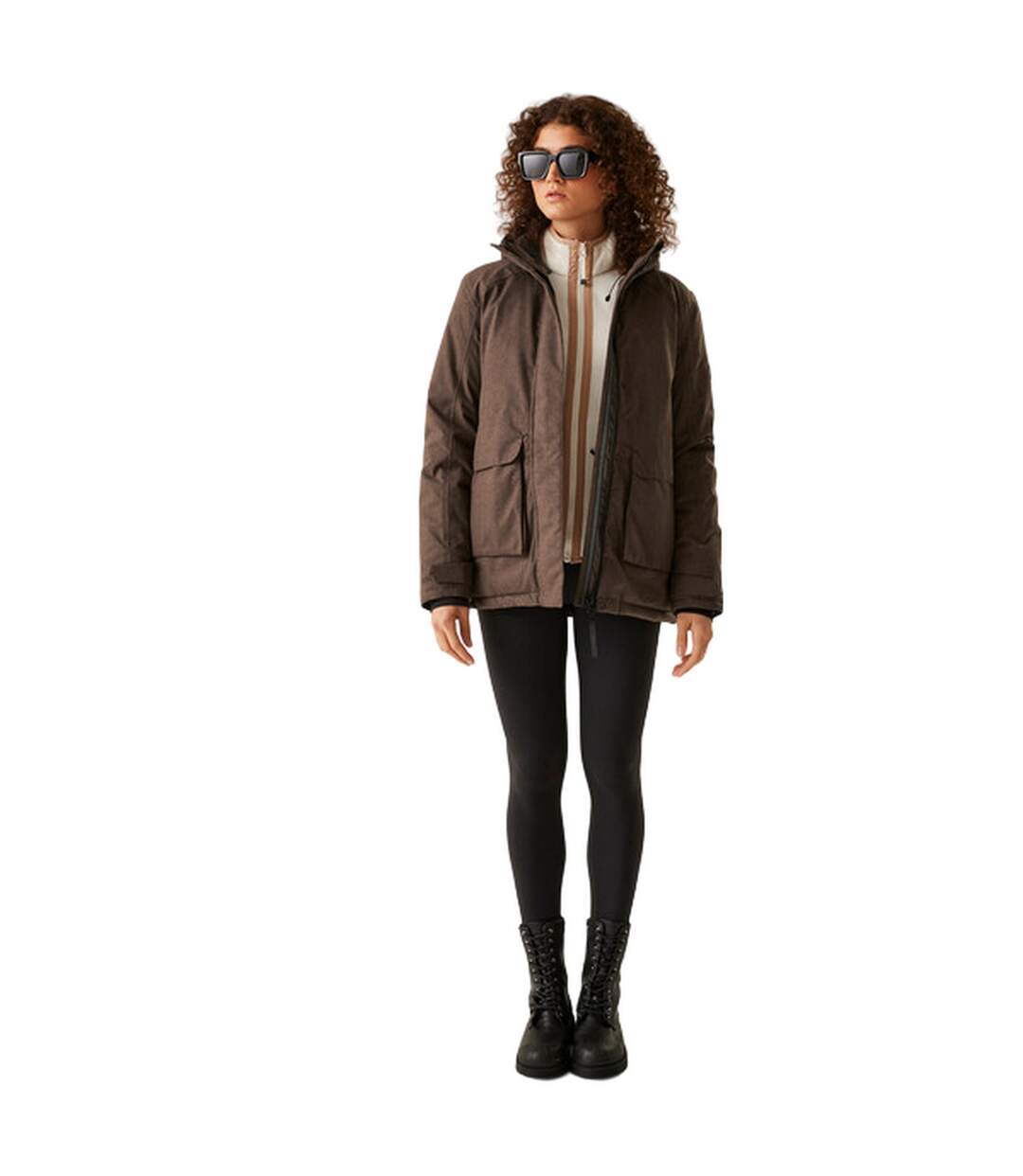 Womens/ladies ezdale insulated jacket bueno brown Regatta